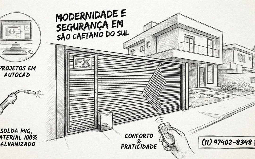 FX PORTÕES AUTOMATICOS - FABRICA DE PORTÕES ELETRONICOS SÃO CAETANO