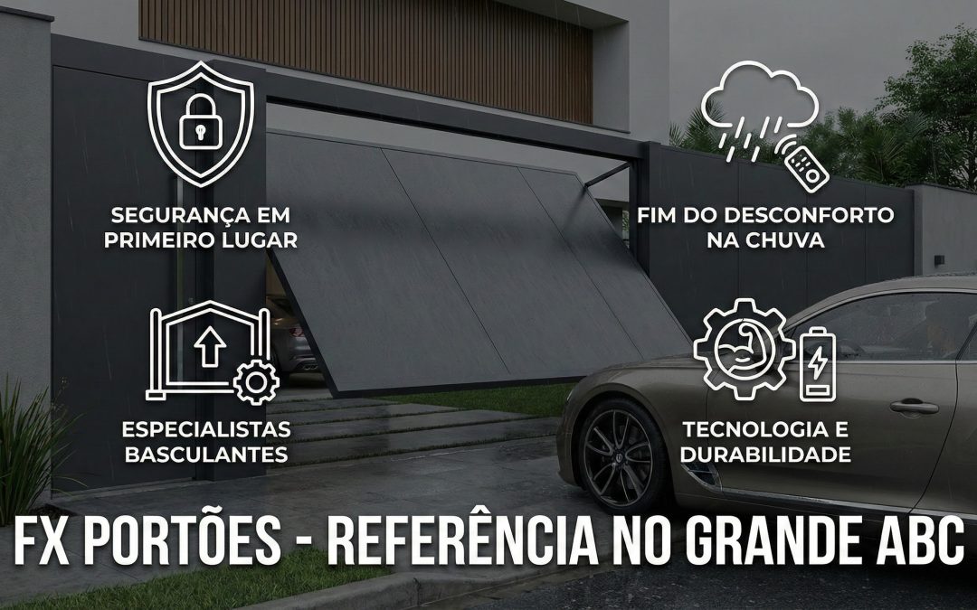 FX PORTOES - PORTOES AUTOMATICOS E BASCULANTES NO ABC